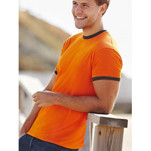  Tricou pentru bărbați Fruit of the loom Ringer